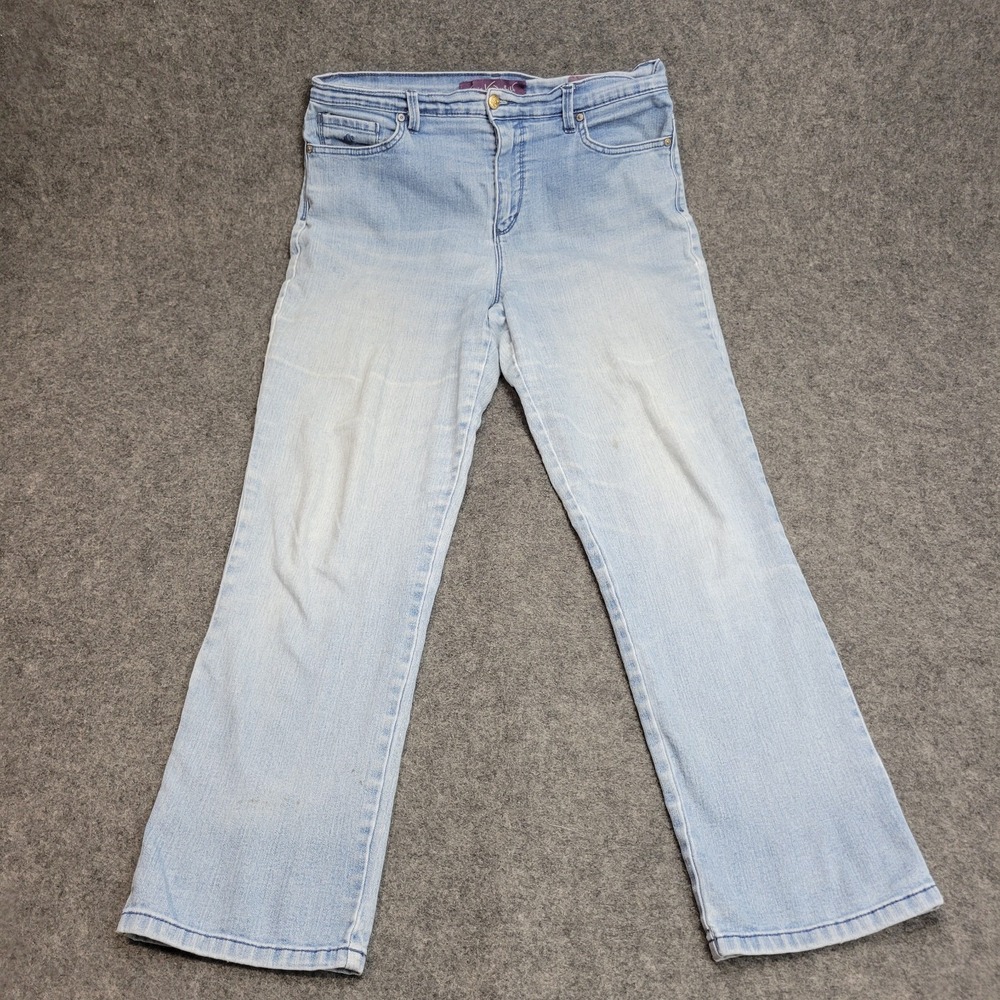 Gloria Vanderbilt Jeans Womens 12 Blue Denim Stretch Straight Leg LOT BUNDLE - Picture 5 of 13